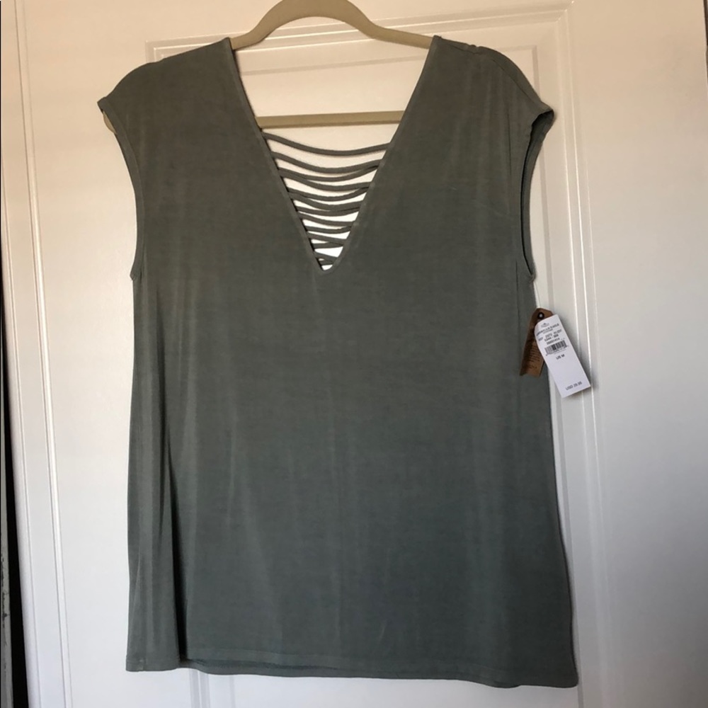 american eagle green tank